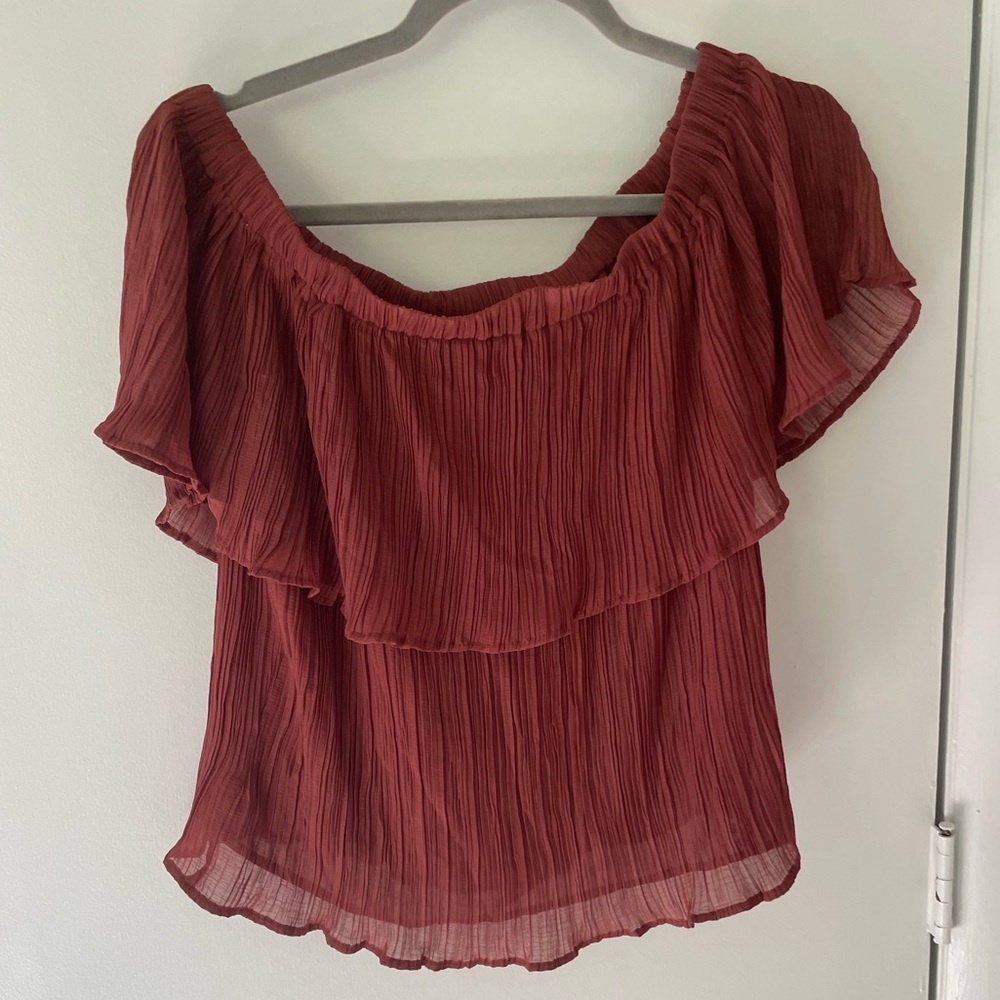 Off the shoulder shirt